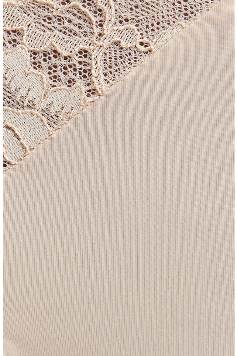 Minx Lace Thong, Alternate, color, CASHMERE/ BLUSH