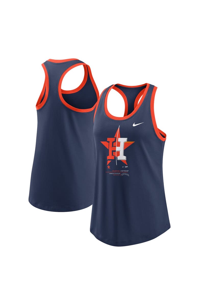 Nike Women's Nike Navy Houston Astros Tech Tank Top, Main, color, Navy