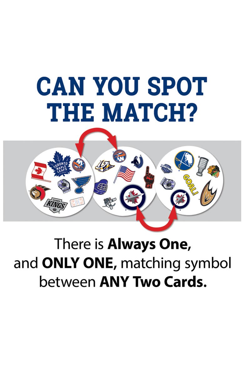 NHL - League Spot It!, Alternate, color, Multicolor