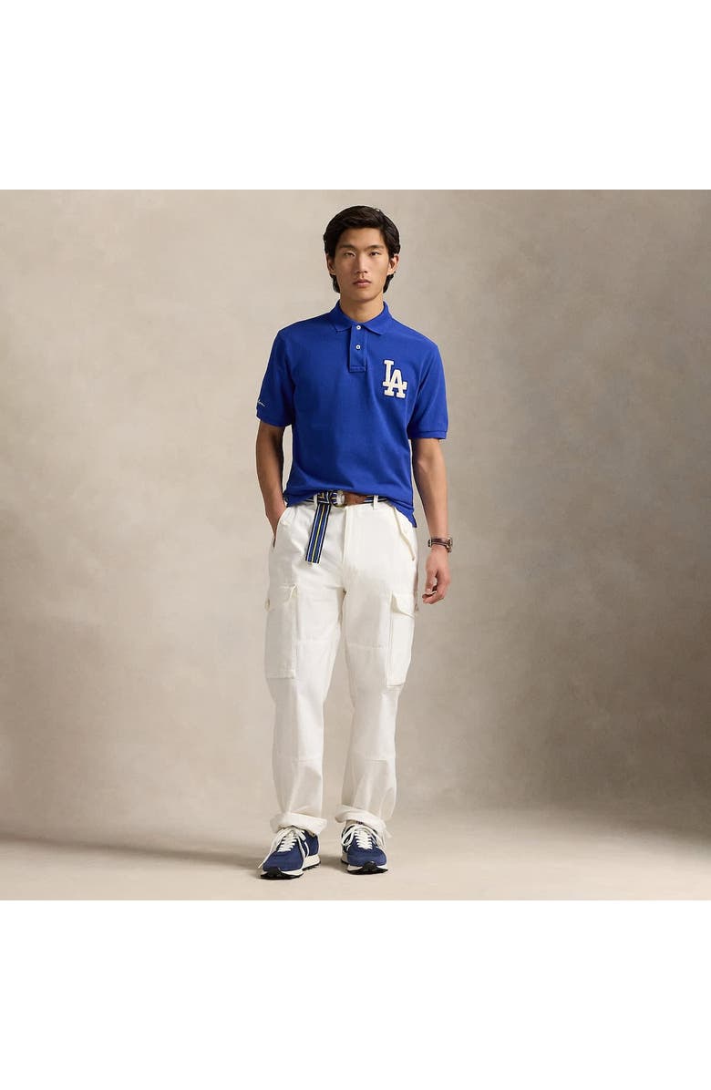 Polo Ralph Lauren Royal Dodgers  Polo Shirt, Alternate, color, Royal