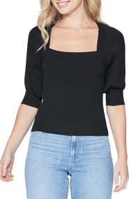 PAIGE Eponine Puff Sleeve Sweater