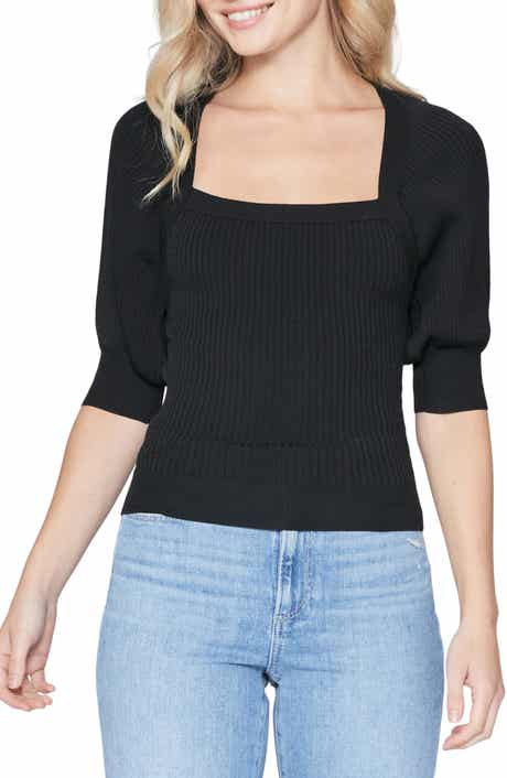 PAIGE Eponine Puff Sleeve Sweater