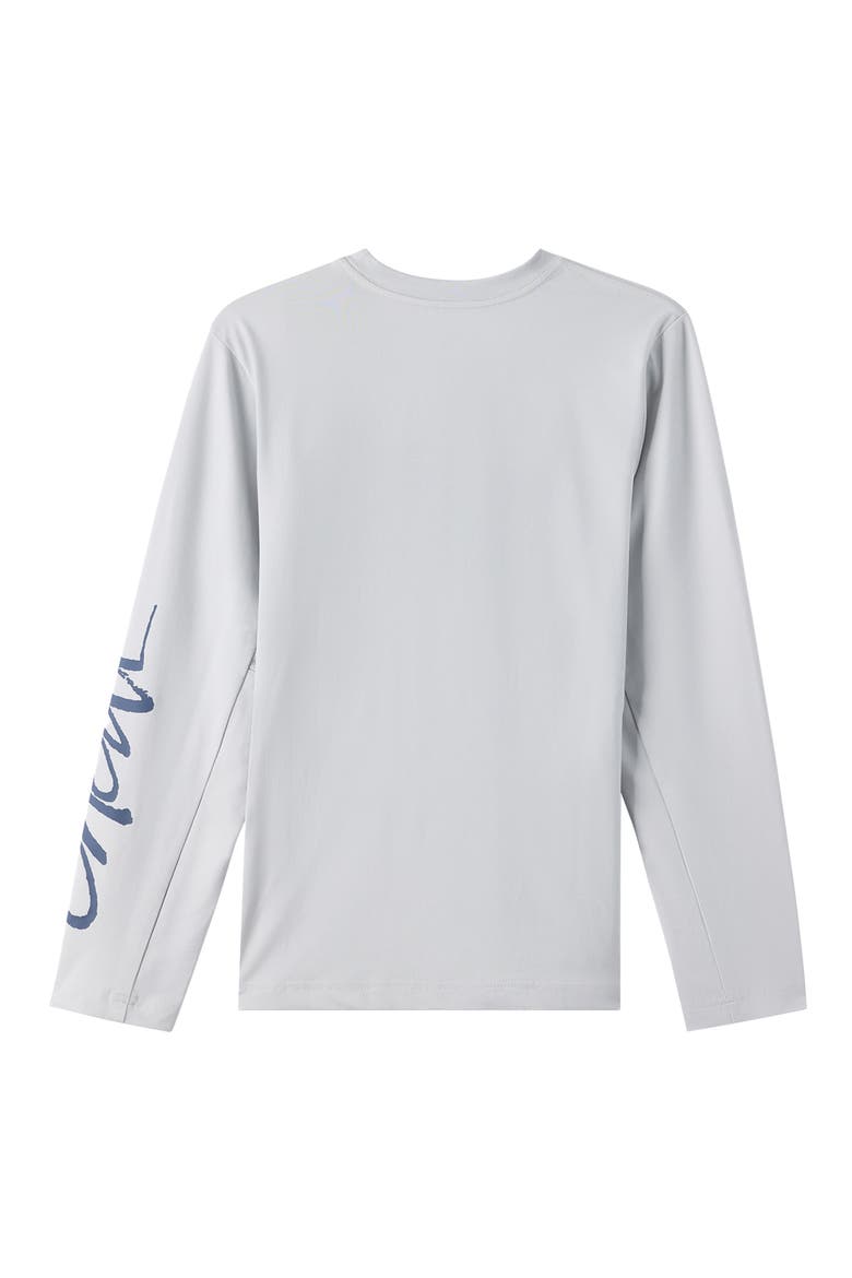 Kids' Long Sleeve Rashguard, Alternate, color, HIGH-RISE