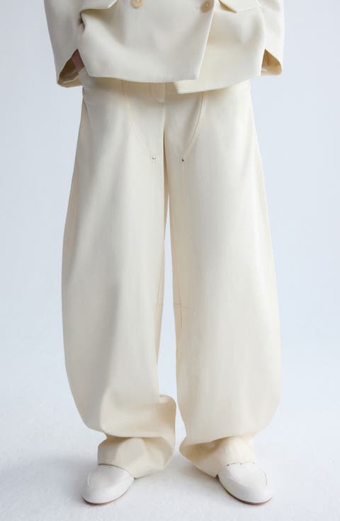 Mid Rise Balloon Pants
