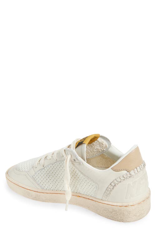 Golden Goose Ball Star Sneaker In Animal Print