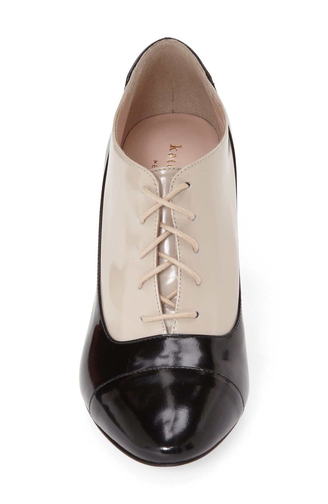 'dawn' bootie, Alternate, color, BLACK LEATHER