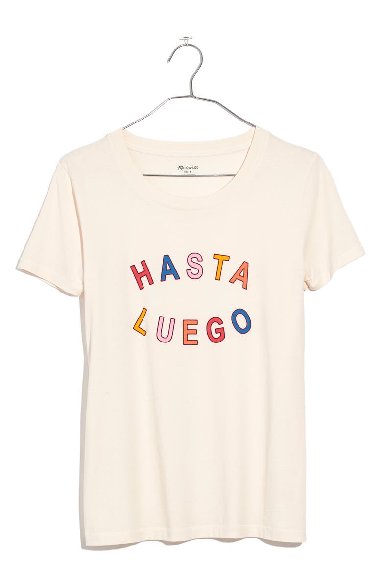 Madewell Hasta Luego Graphic Tee, Alternate, color, 