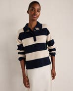 Haven Well Within Cashmere Rugby Striped Sweater