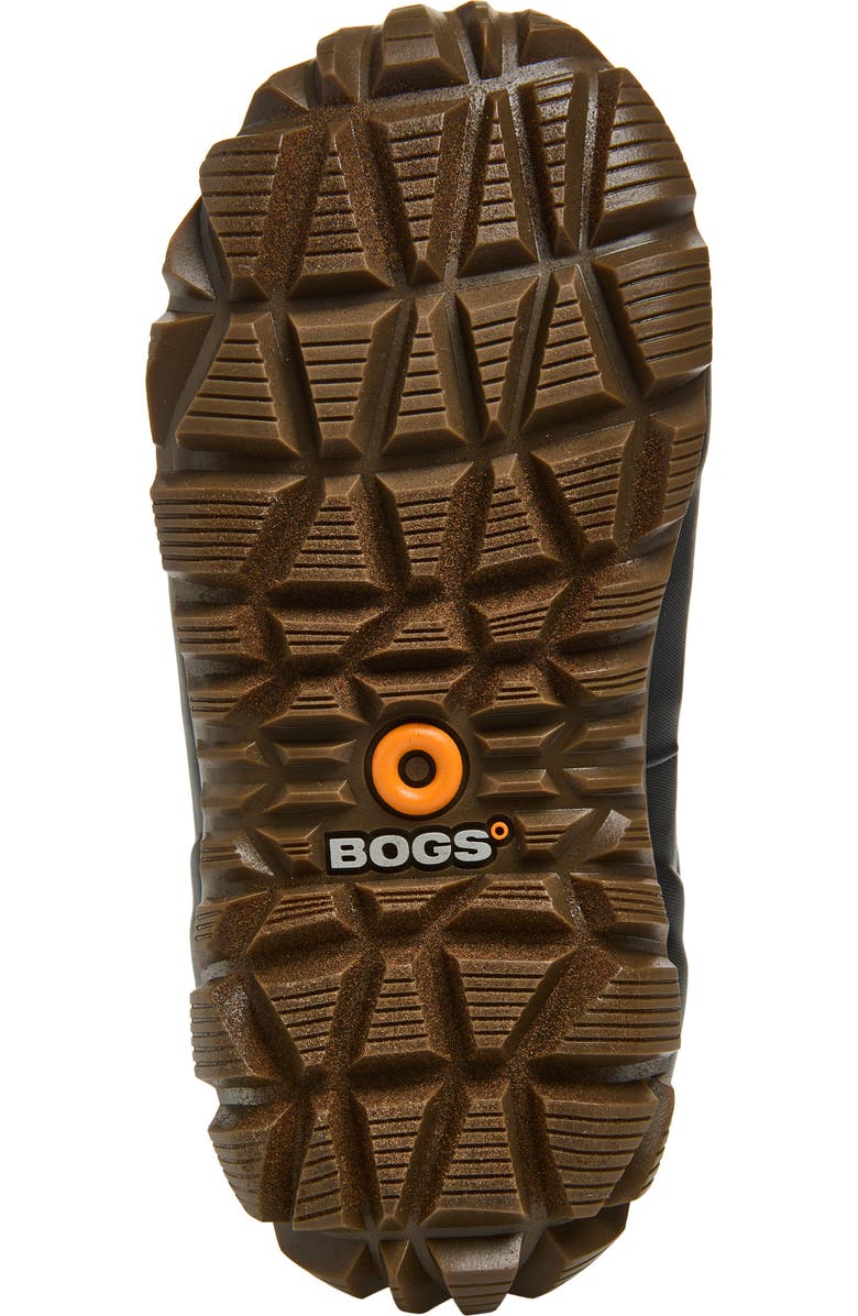Bogs Kids' Whiteout Dots Waterproof Insulated Boot, Alternate, color, Black