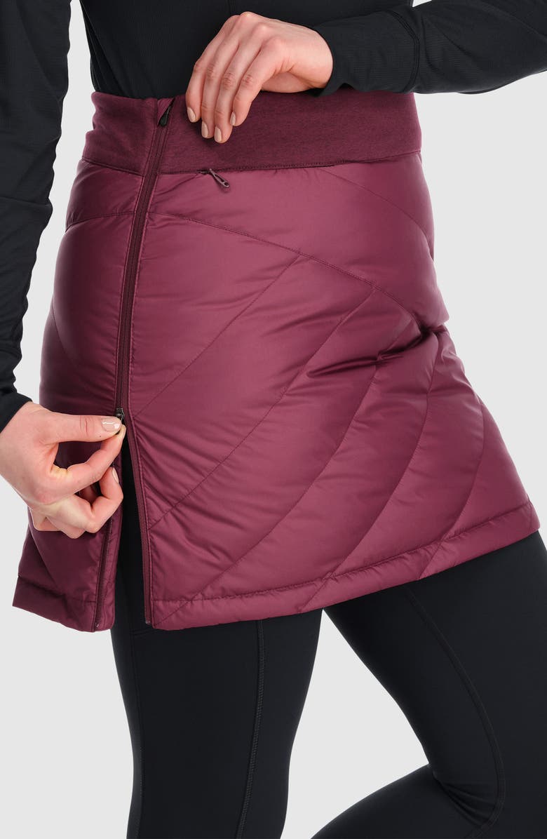Outdoor Research Coldsnap 700 Fill Power Down Skirt, Alternate, color, 