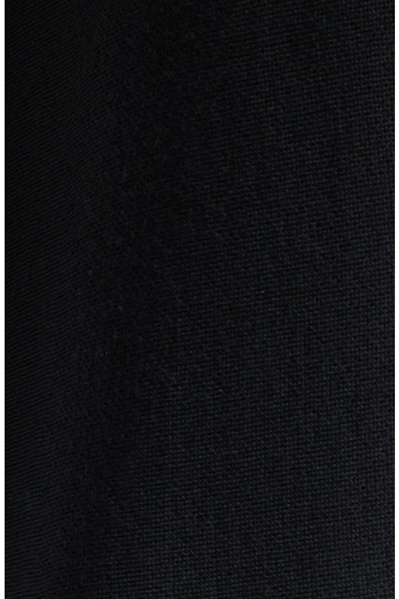 Lace Detail Asymmetric Dress, Alternate, color, BLACK/ BLACK