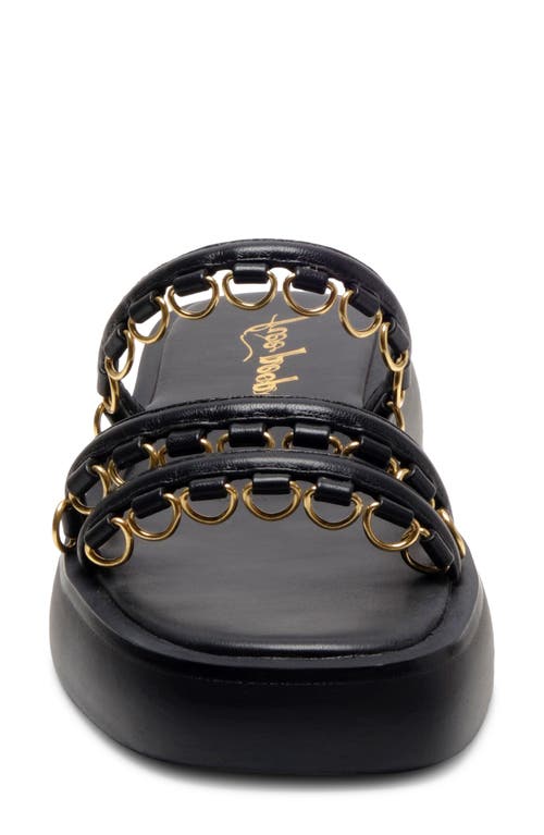 Free People Midas Touch Platform Sandal In Black