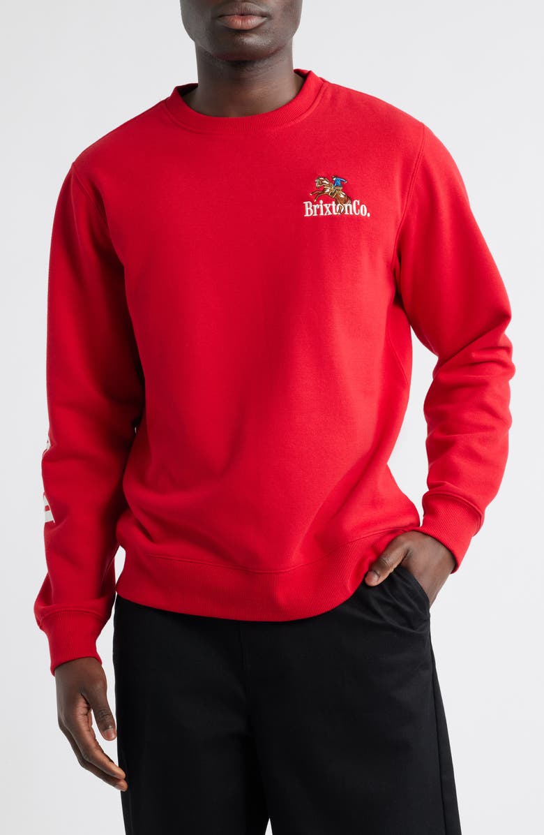 Brixton Inwood Crewneck Sweatshirt, Main, color,