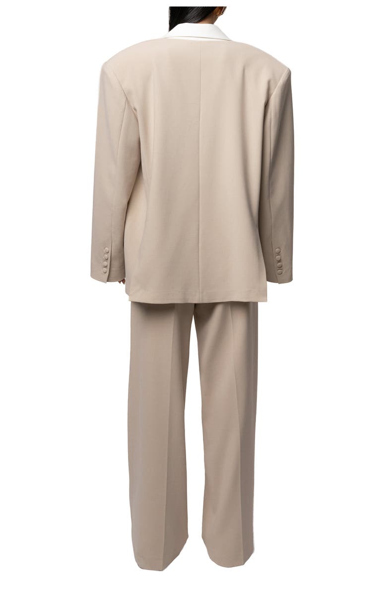 JLUXLABEL Command Oversized Blazer, Alternate, color, Beige