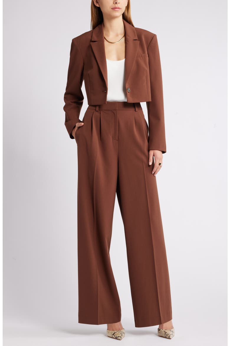 Crop Blazer, Main, color, BROWN SOIL