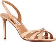 Aquazzura Tati Metallic Sandal