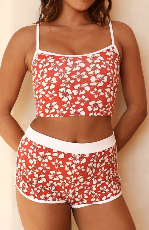 Dippin Daisys Kona Shorts In Lilo/white