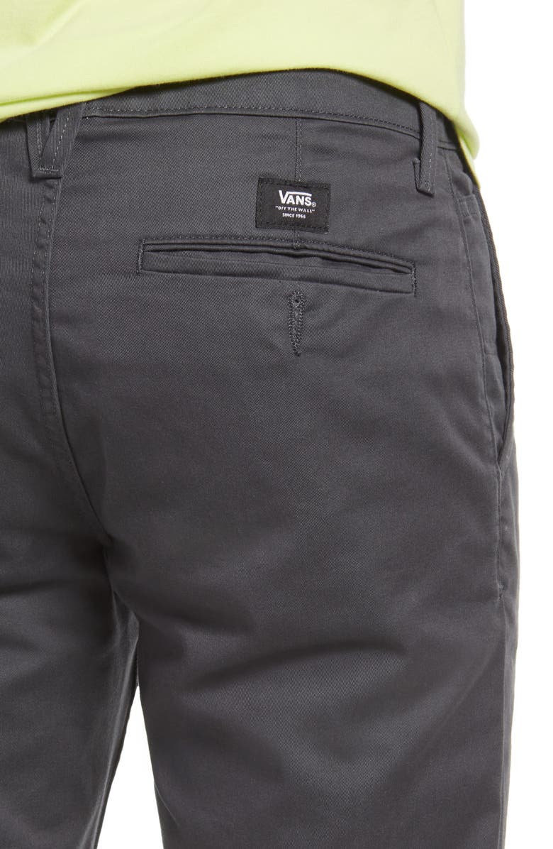 Vans Authentic Slim Fit Stretch Chinos, Alternate, color, 