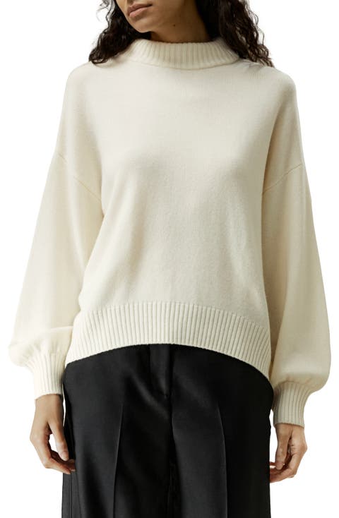 Drop shoulder Wool Sweater