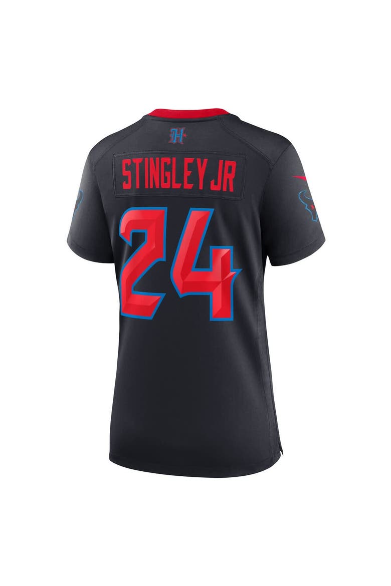 Women's Nike Derek Stingley Jr. Navy Houston Texans Alternate Game Jersey, Alternate, color, Navy