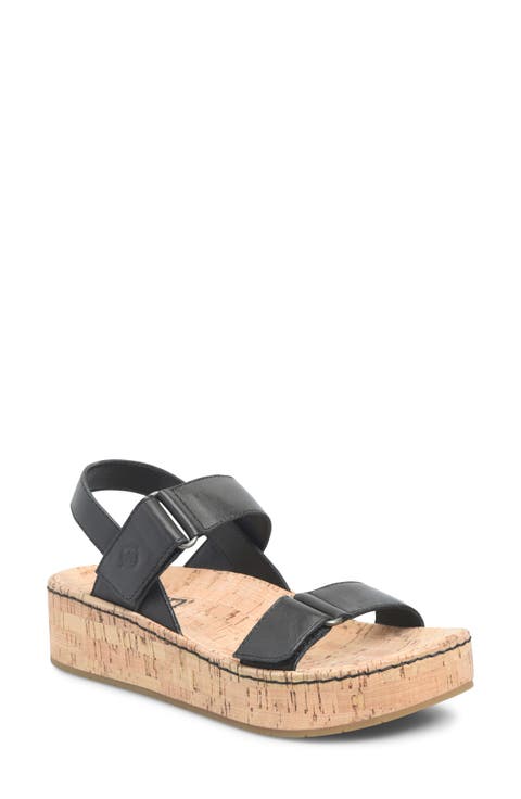 Sloan Quarter Strap Platform Sandal (Women)