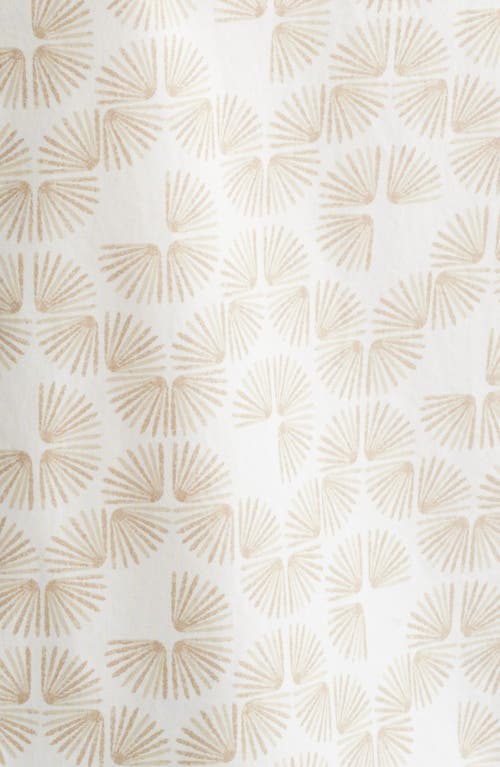 Treasure & Bond Lived In Short Sleeve Poplin Button-up Shirt In Animal Print