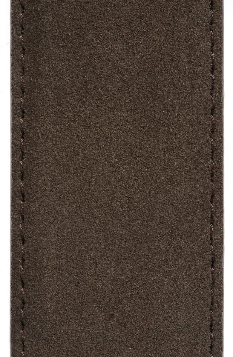 Canali Suede Belt, Alternate, color, 