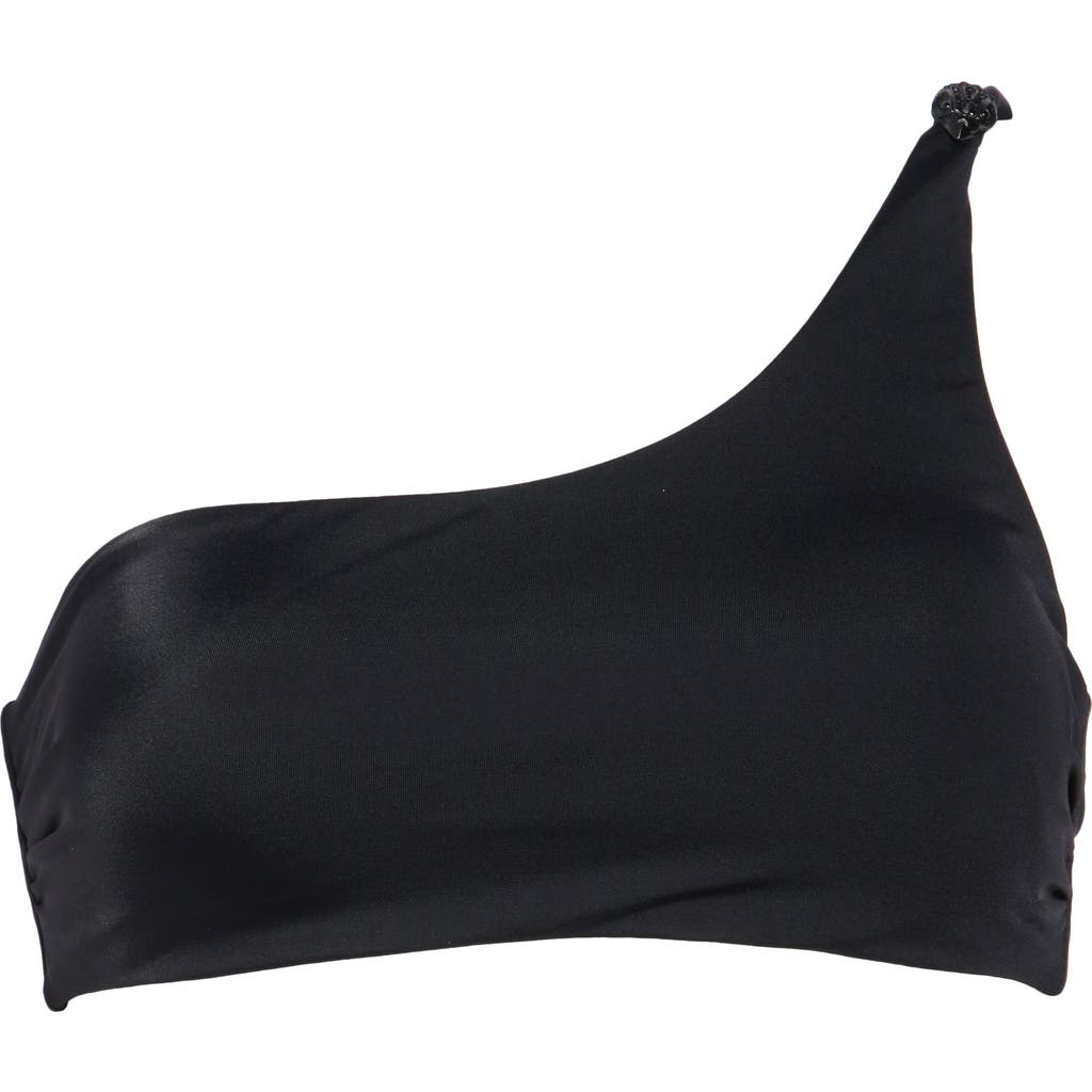 KURT GEIGER KURT GEIGER LONDON KENSINGTON ASYMMETRICAL ONE-SHOULDER BIKINI TOP