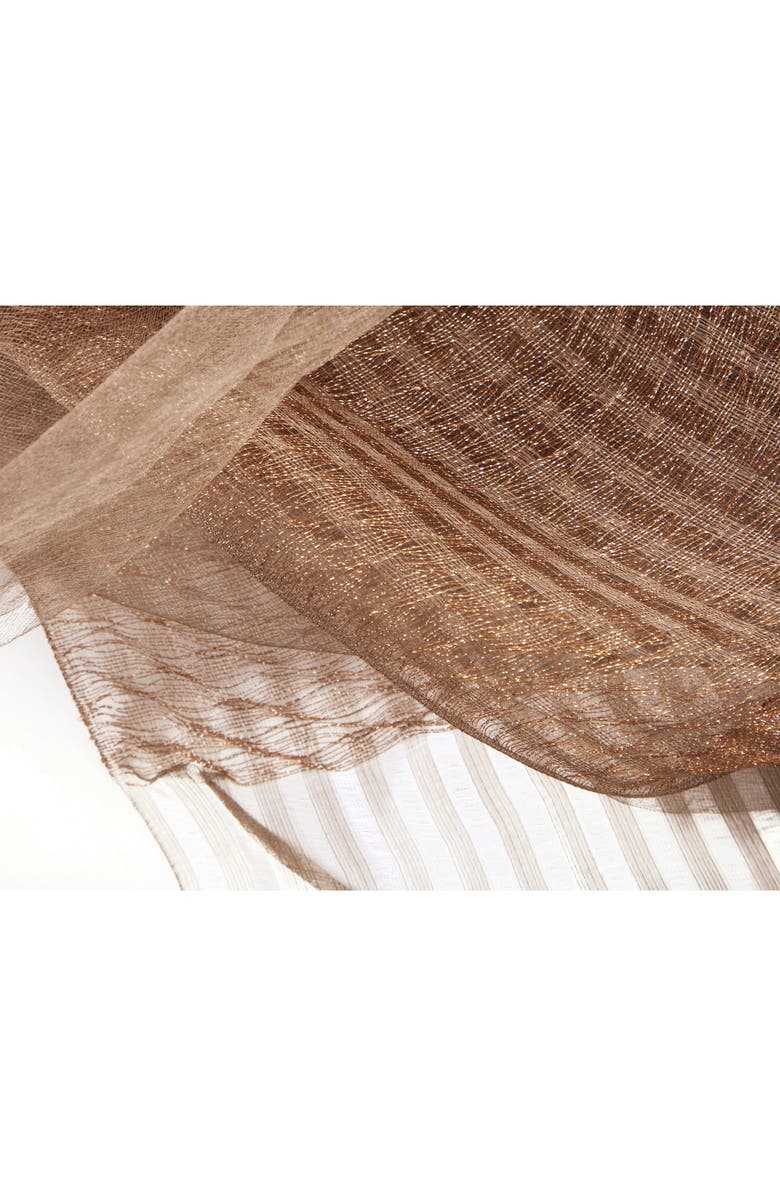 SAACHI Silk Shimmering Scarf, Alternate, color,