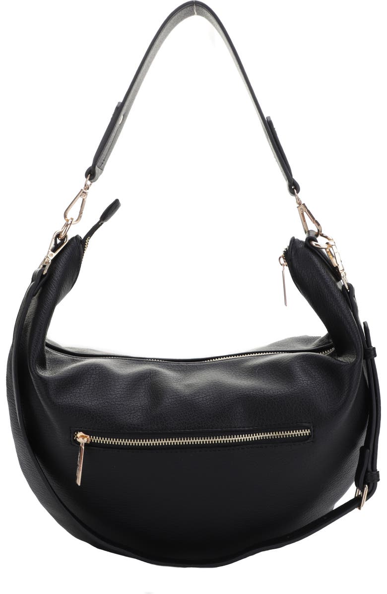 Mali + Lili Megan Recycled Vegan Leather Hobo Sling Bag, Alternate, color,