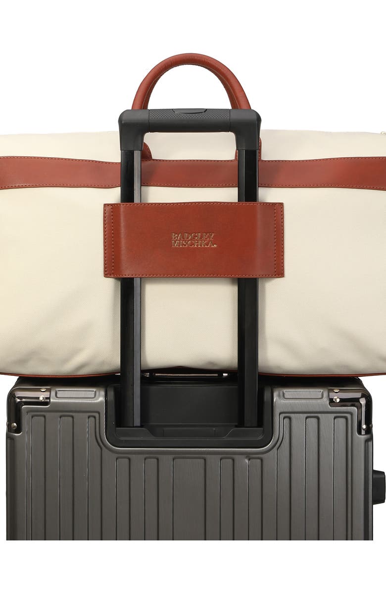 Badgley Mischka Collection Juliet X-Large Canvas Duffle Bag, Alternate, color,