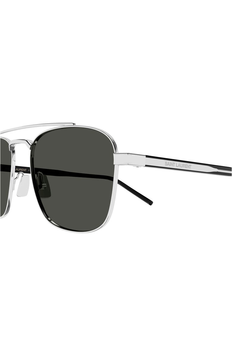 Saint Laurent 56mm Aviator Sunglasses, Alternate, color, 