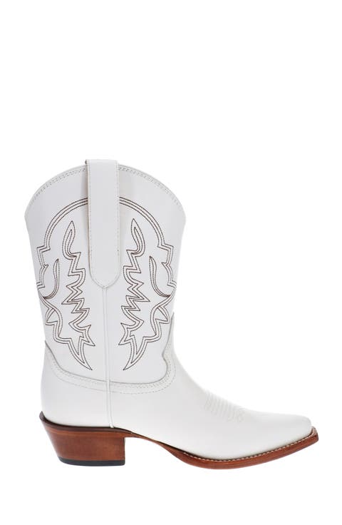 Women's Premium Western Leather Boots Michelle