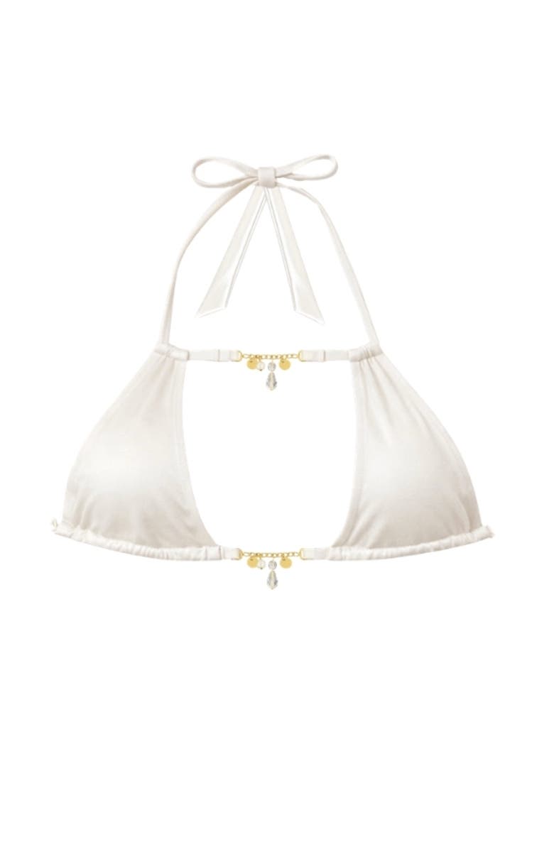 Ivy Swimwear Faye Bikini Top, Main, color, White