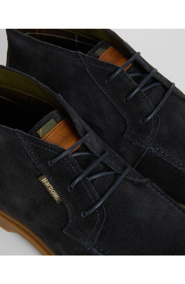 Barbour Tucker Chukka Boot, Alternate, color, Navy Suede
