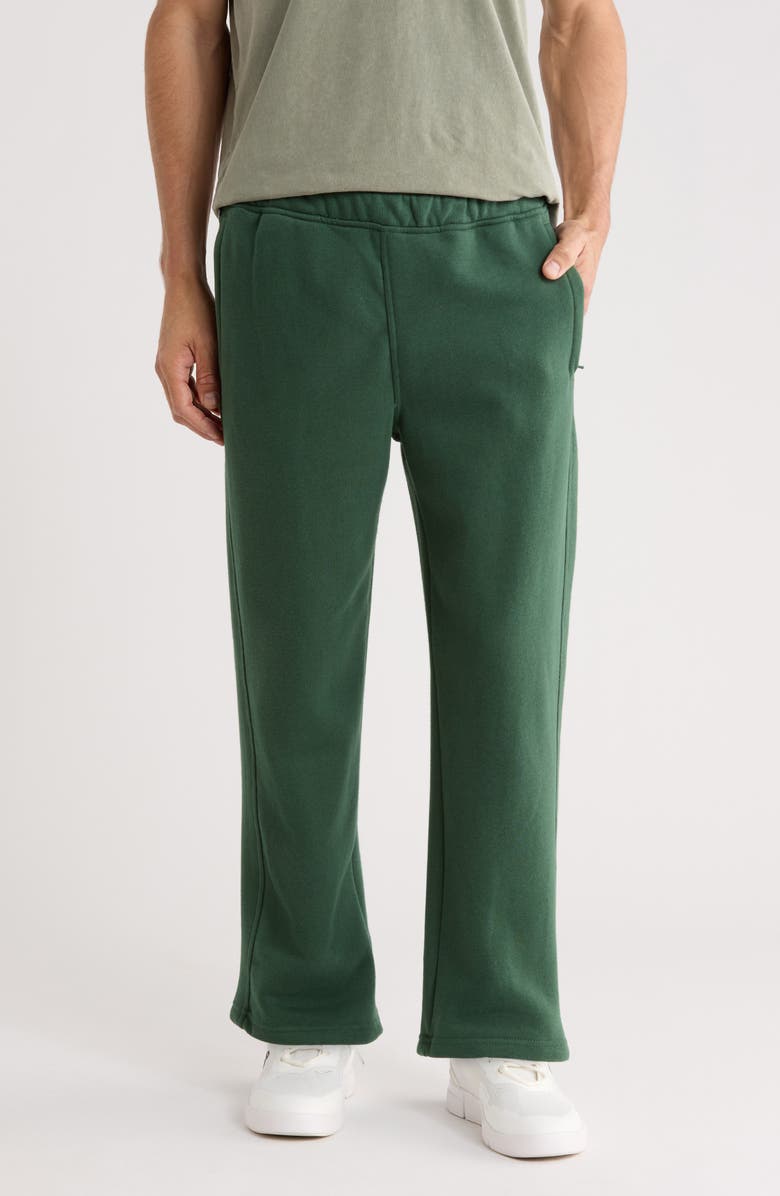 90 DEGREE BY REFLEX Freshman Fleece Sweatpants, Main, color, Regal Pine