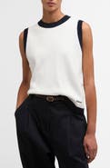 Barbour Salthill Contrast Trim Tank