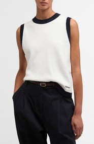 Barbour Salthill Contrast Trim Tank