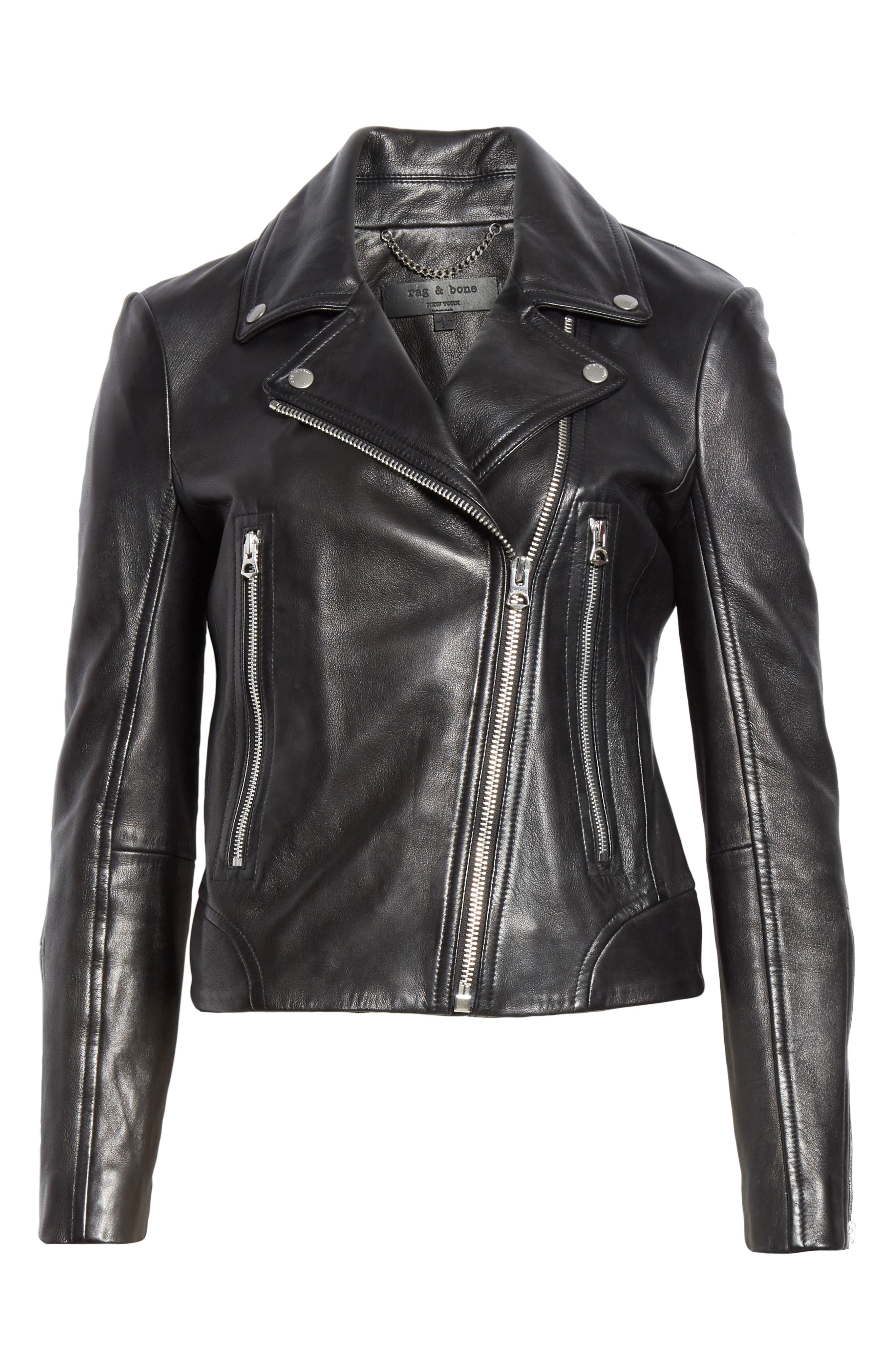 Mack Lambskin Leather Jacket (Women) | Nordstromrack