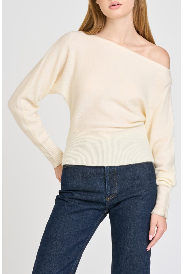 Annelisa Boatneck Sweater, Alternate, color, IVORY