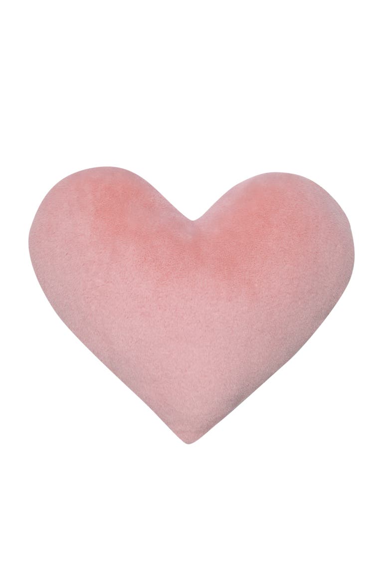 Signature Heart to Heart Soft Decorative Pillow, Main, color, Pink