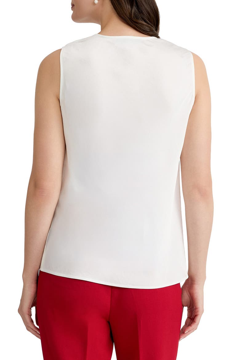 Cowl Neck Sleeveless Top, Alternate, color, VANILLA ICE