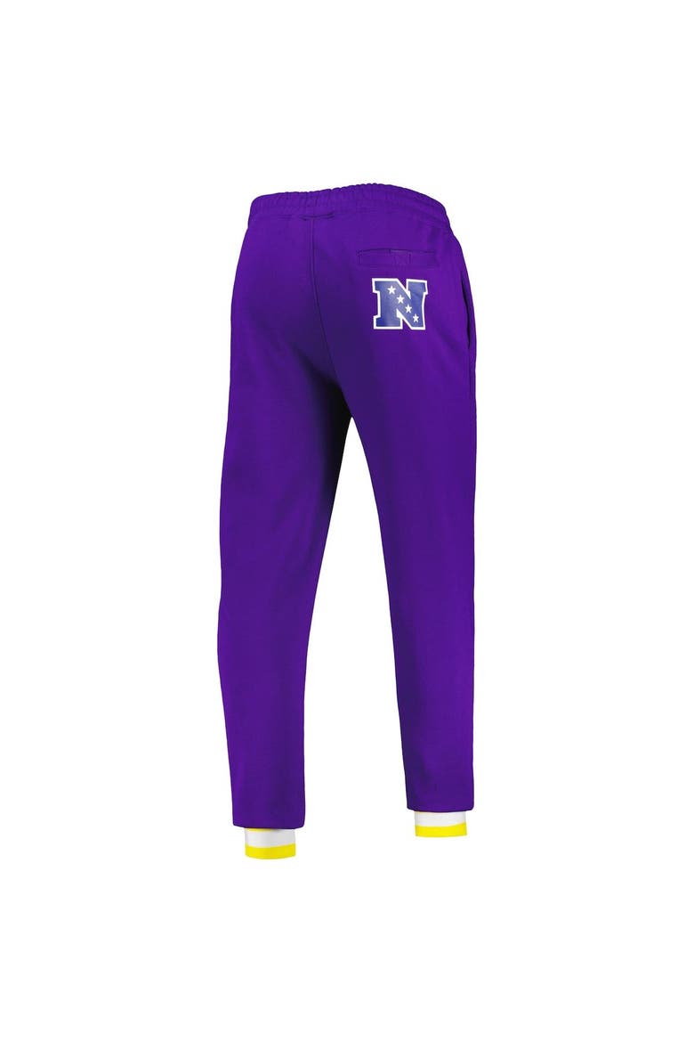 Men's Starter Purple Minnesota Vikings Blitz Fleece Jogger Pants, Alternate, color, Purple