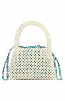 LK Bennett Mini Faux Pearl Tote