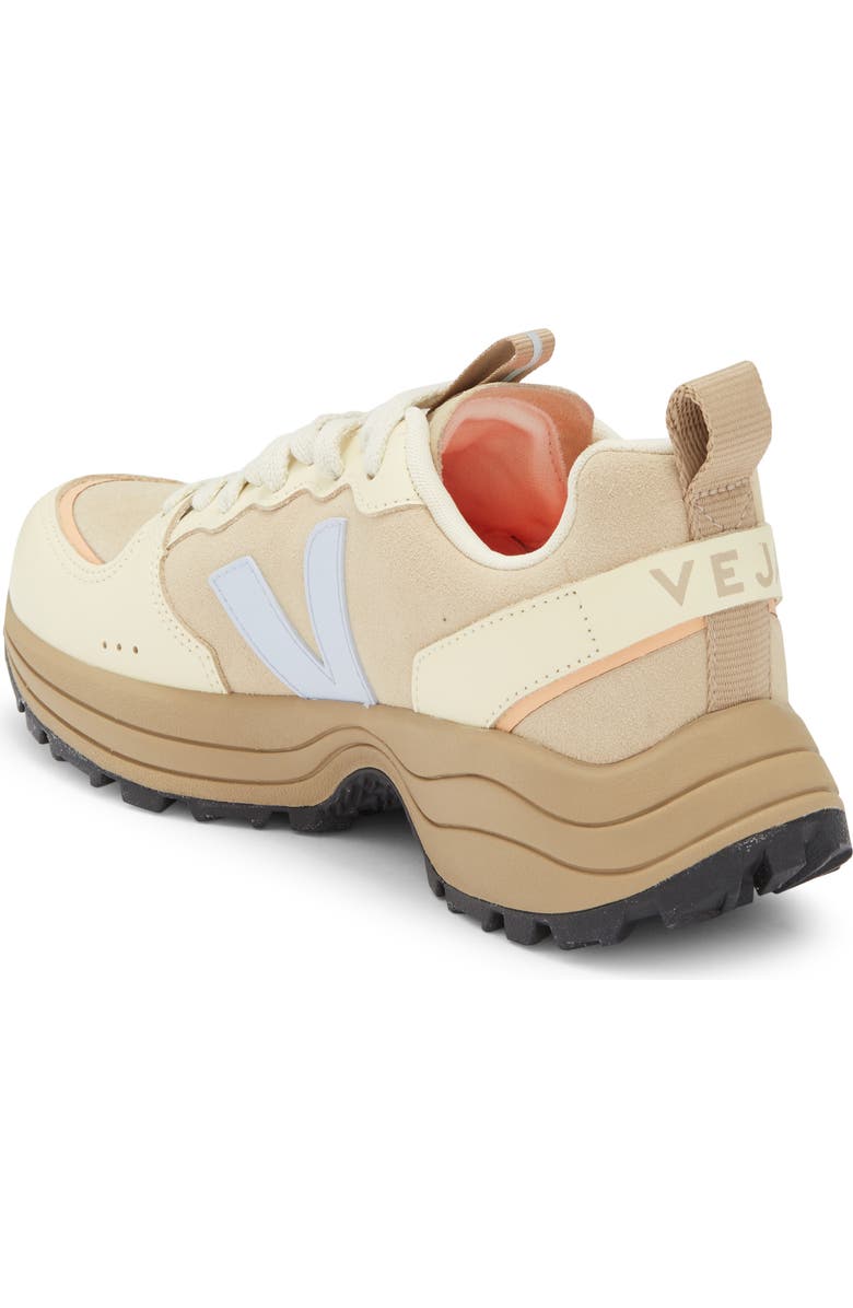 Veja Venturi Suede Almond Swan Training Sneaker, Alternate, color,