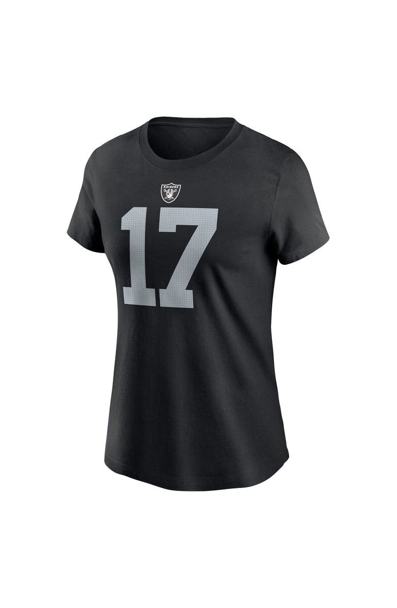 Nike Women's Nike Davante Adams Black Las Vegas Raiders Player Name & Number T-Shirt, Alternate, color, 