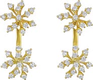 Hueb Luminus Diamond Linear Drop Earrings