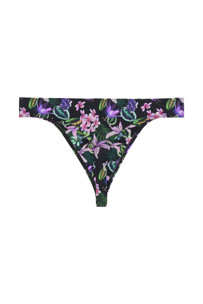 Funky Styles G-String, Alternate, color, Pink Print