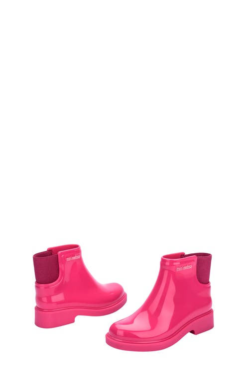 Mini Melissa Kids' Chelsea Boot In Pink
