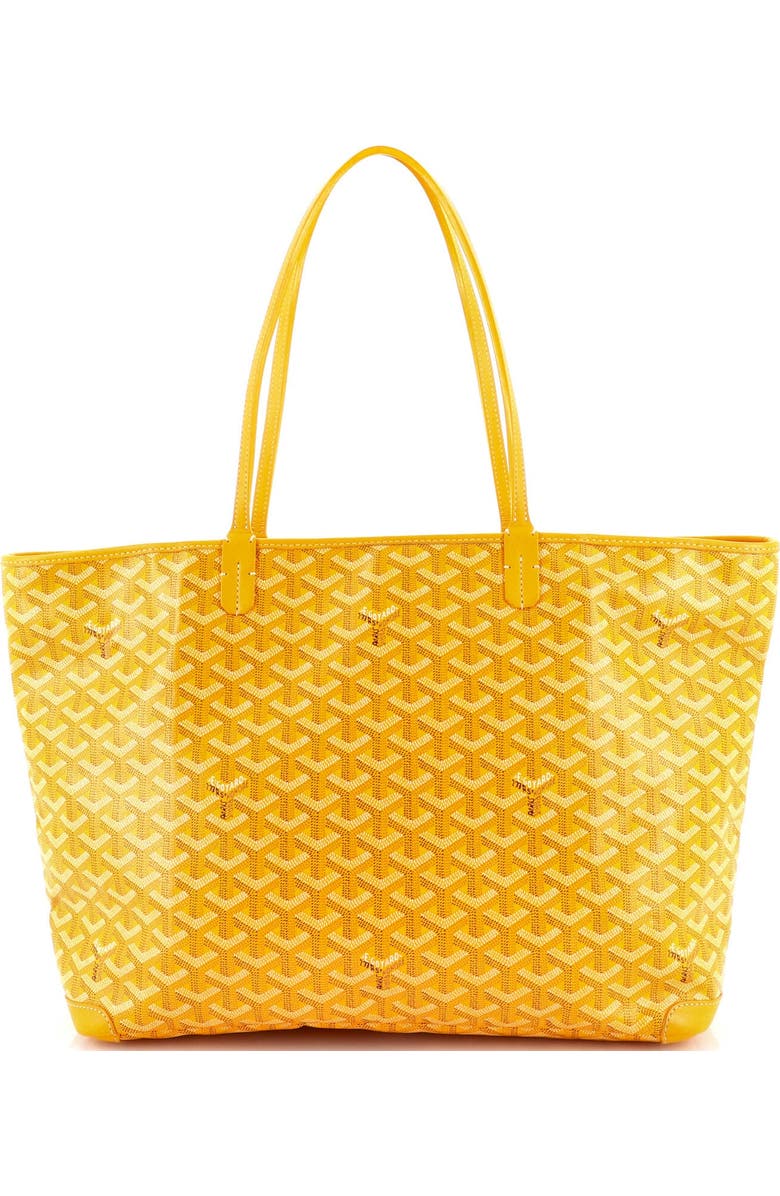 Pre-Owned Goyard Artois Tote Coated Canvas MM, Alternate, color, Yellow